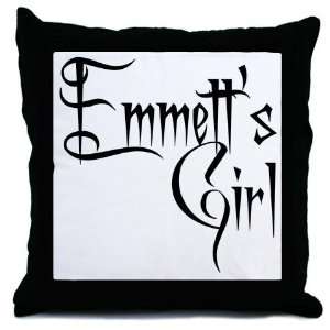  Emmett Cullen Twilight Throw Pillow by 