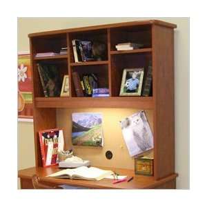  Natural Maple Berg Furniture Desk Hutch: Office Products
