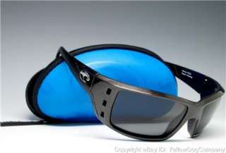 New Costa Del Mar PERMIT POLARIZED Sunglasses Gunmetal/Gray 