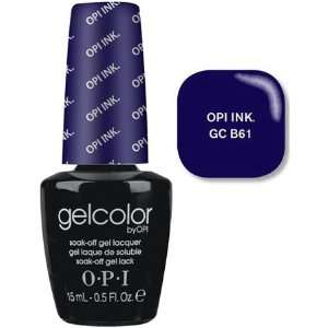   by OPI Soak Off Gel Laquer nail polish   OPI Ink.   GC B61: Beauty