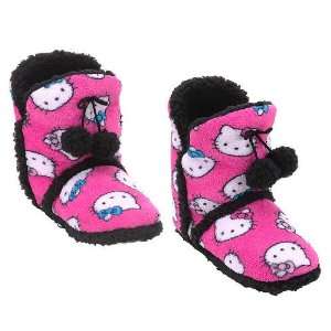  Hello Kitty Pink Slipper Boots   Size 10/11: Everything 