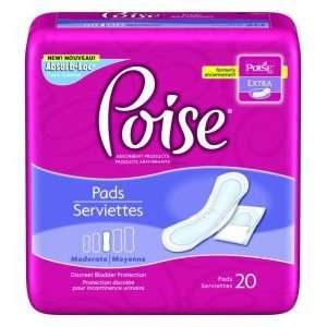 POISE Pads    Case of 120    KBC19564
