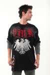 this omr twofer look thermal shirt is called phoenix rising it