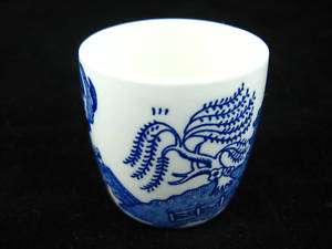 Barratts English China Willow Sake Cup  