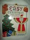   Christmas Craft Projects You Paint 111 Pg Holiday ART INSTRUCTION Book