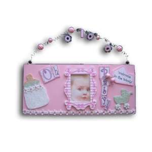  Oh Baby (Girl) Wall Hanging Baby
