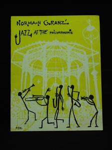 1950 Norman Granz Jazz Philharmonic Program Tour Book  