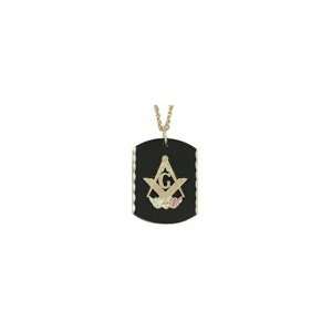  ZALES Mens Black Hills Gold Masonic Pendant lockets 