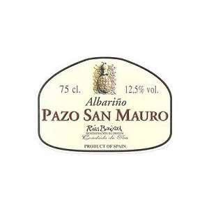   Pazo San Mauro Albarino Rias Baixas 2010 750ML Grocery & Gourmet Food