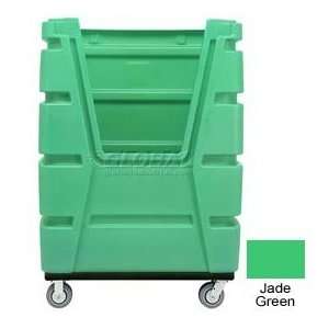    Jade Green Hopper Front Poly Trux® 48 Cu. Ft. 