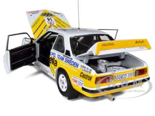 OPEL ASCONA 400 14 1000 LAKES RALLY 1980 B.JOHANSSON/R.SPJUTH 1/18 