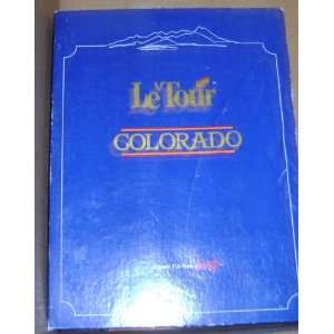  Le Tour Colorado Trivia Board Game 