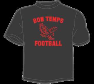 BON TEMPS FOOTBALL T Shirt true blood dvd season 1 2 3  