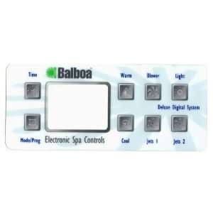  Balboa Deluxe Overlay LCD (2 Pumps Blower Light) 72116 