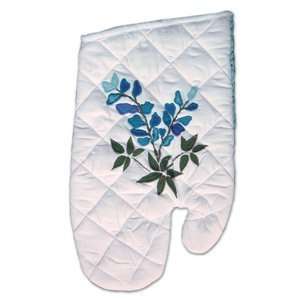  Patch Magic Blue Bonnets Oven Mitt, 7 Inch by 12 Inch 