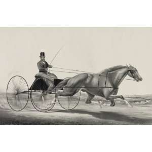   Keyring Horse Racing and Trotting The Auburn Horse Vintage Image
