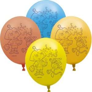  Dora the Explorer Latex Balloons (6 pc) Toys & Games