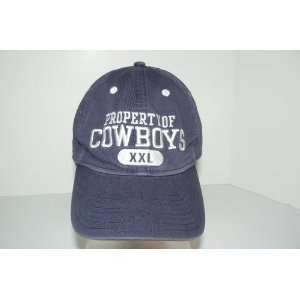 NFL Property Of Dallas Cowboys XXL Slouch Fit Hat Cap Lid:  