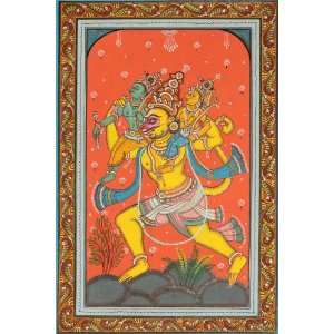  Hanuman Carries Rama and Lakshmana on His Shoulders 