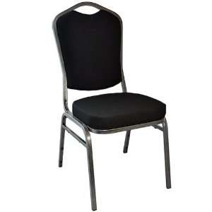  Advantage Black Banquet Stack Chair