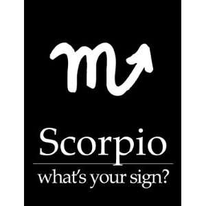  Scorpio Zodiac Sign Bumper Sticker   Whats Your Sign 