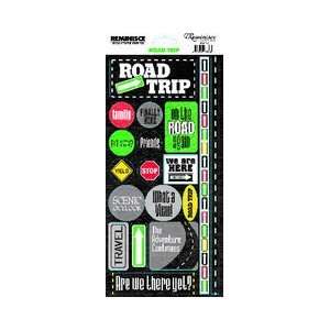   Series Travel Stickers Road Trip Phrase Arts, Crafts & Sewing