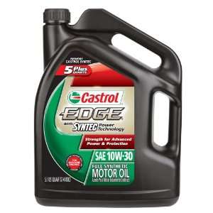 Castrol 03568 EDGE 10W 30 SPT Synthetic Motor Oil   5.1 Quart, (Pack 