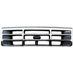  97 98 FORD F350 PICKUP f 350 GRILLE TRUCK, Chrome (1997 97 