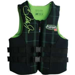  Mens Kent® NASCAR® Dale Jr. Flex Back Vest, GREEN/BLACK 