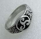 more options trinity triskele triquetra celtic pewter ring silver $ 4 