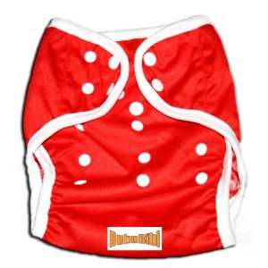   Fit All  Diaper Covers for Prefolds or Regular Inserts PUL   RED: Baby