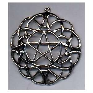   BIG Celtic Knotwork Pentacle Pentagram Sterling Arts, Crafts & Sewing