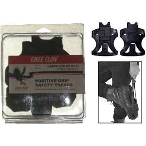  POSITIVE GRIP SAFETY TREADS FAST ON ICE CLEATS EAGLE CLAW 