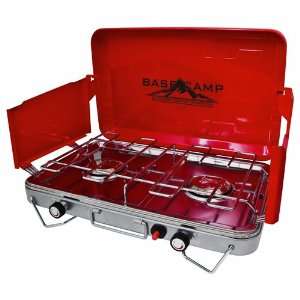  Basecamp by Mr. Heater Deluxe Two Burner Stove (Red 