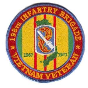  198th Light Infantry Brigade Vietnam Veteran Patch 