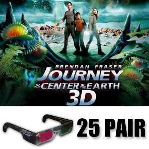 Journey to the Center of the Earth 3D Glasses Party Pack (GLASSES ONLY 