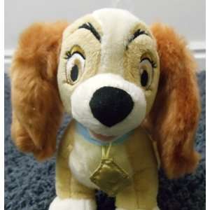   Lady and the Tramp Adorable 7 Plush Lady Dog Doll: Toys & Games