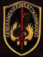 Austrian Police Gendarmerieeinsatzkommando Cobra patch  