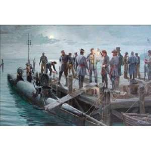 Mort Kunstler   The Final Mission Artists Proof Canvas Giclee  