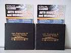 Car Truck Registration Insurance Wallet Case Holder Wallet Folder 