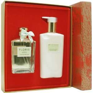 Seringa By Floris For Women. Set eau De Parfum Spray 3.4 Ounces & Body 