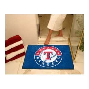  MLB Texas Rangers Bathmat Rug: Sports & Outdoors