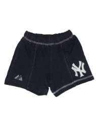   Infant Comfortable Fit Cotton Shorts with Embroidered Logo   Dark Blue