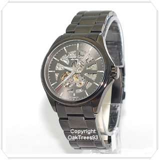 KENNETH COLE MENS AUTOMATIC GUN METAL STAINLESS WATCH KC3863  