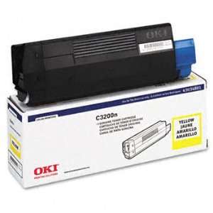  43034801 Toner (Type C6), 1500 Page Yield, Yellow