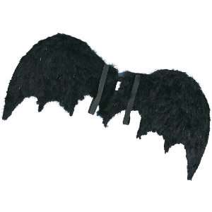  40 Inch Black Feather Bat Wings Toys & Games