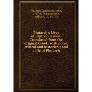   , John, 1735 1779,Langhorne, William, 1721 1772 Plutarch: Books