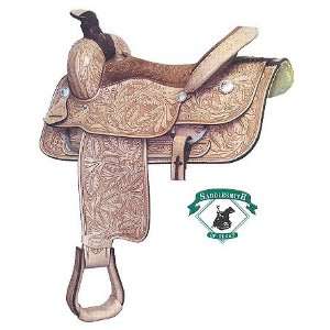 Oak Leaf Association Roper Roping Saddle:  Sports 