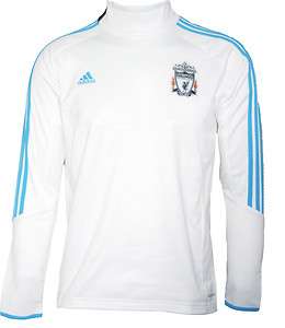  New Adidas Liverpool LFC White/Blue Euro Tracksuit Top/Sweater S XXXXL