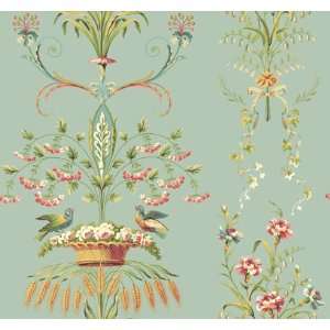  Ashford House Classics   Wheat Bird Floral: Home 